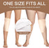 2 Pack Castor Oil Pack Wrap for Knee, Elbow, Arm, Thigh, Organic Cotton Compress Pads Kit with Adjustable Velcro Strap,