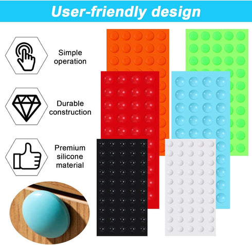 Yolev 280 Pcs Combo Bump Dots for Visually Impaired - Multiple Sizes Low Vision Aids - Braille Stickers, Raised Tactile