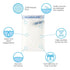 MicrodermaMitt Deep Exfoliating Mitt for Shower, Premium Dead Skin Remover & Exfoliator Body Scrubber, Turkish Kese