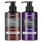 KUNDAL Premium Hair Care Set with Natural Shampoo & Conditioner, 500ml Each, Baby Powder Scent
