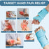 Comfytemp Wrist Ice Pack Wrap - Carpal Tunnel Relief, 2 Gel Packs, Hot Cold Compression Brace for Hand Injuries