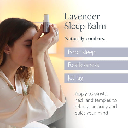 Scentered Sleep Well Balm - Aromatherapy Sleepstick with Lavender & Chamomile, Essential Oil Roll On for Relaxation