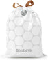 X/2.6-3.2 (40 Brabantia PerfectFit Trash Bags (Size Gal) Thick Plastic Trash Can Liners with Drawstring Handles Bags)