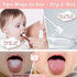 60PCS Baby Tongue Cleaner & 1PCS Finger Toothbrush, Disposable Infant Oral Clean Stick for 0-36 Month Baby