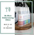 Mist N’ Go by Omaze Travel Bathroom Spray for Toilet Odor Eliminator - Clean Mix, Regular Size (2oz x3)