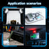 PKCELL 2CR5 4-Pack, 6V 1400mAh 2CR5M 5032LC DL245 EL2CR5 KL2CR5 RL2CR5 Lithium Battery Lithium Photo Battery