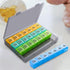 HGIYA Family First Aid Box Portable Medicine Chest Storage Cabinets Organizer Medication - Pills Organiser Weekly