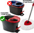RA RUNNING ALIEN Set 1-Tank 16 Refills,1 Head,1 Base,and(31-63in) Set Spin Mop Replacement for O-Ceda EasyWring System