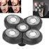 Universal Electric Beard Shaver Carver - 5 Blade Rotating Head Replacement Shavers for Men Grooming Kit