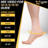 CopperJoint Foot Sleeve, Elastic Ankle Compression Socks for Women & Men, Copper Infused Support for Running