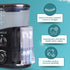 Premium Water Flosser with 10 Pressure Settings, XL 1L Tank, Carry Case, Ultrasonic Plaque Removal, 9 Special Nozzles
