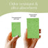 Plant-Based Pop-Up Sponges, Pack of 12 Cellulose Sponges, Highly Absorbent, Non Scratch