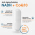 NADH + CoQ10 + D-Ribose Supplement - Enhance NAD+ Supplement for Energy & Fatigue, 60 Capsules