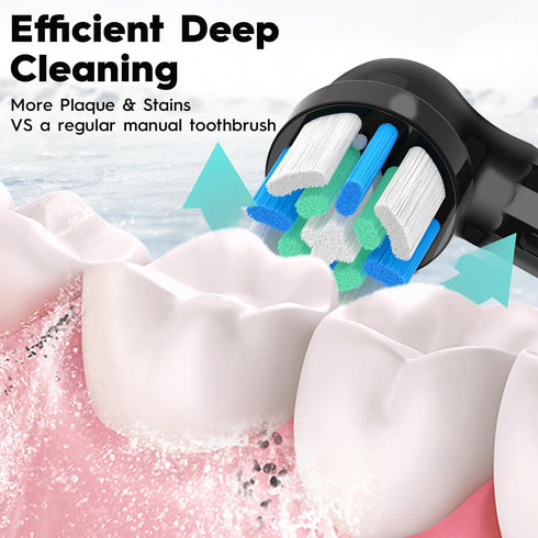 Swistarhan 3 4 5 6 7 8 9 10 iO Replacement Heads Compatible with Oral B iO, Compatible with Oral B iO Series Electric
