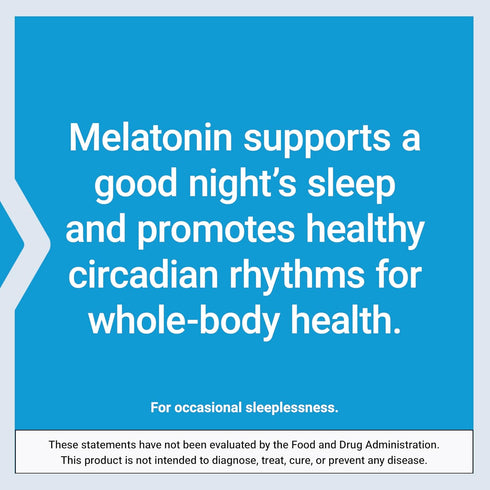 Life Extension Melatonin, 3 mg, 60 Capsules - Optimal Sleep Support and Healthy Circadian Rhythms