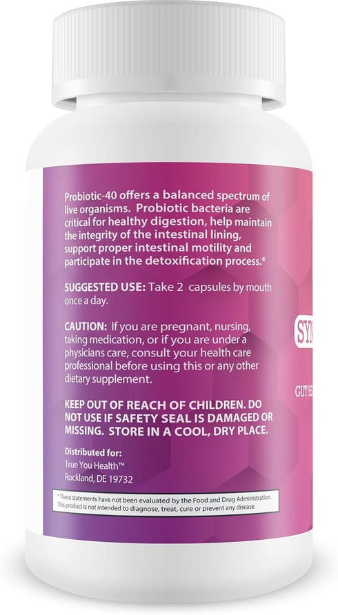 Synbiotic Pro - Daily Probiotics & Prebiotic for Gut Health, Immune Support Vitamins, Pro Synbiotic Probiotic Plus for