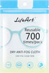LifeArt Anti Fog Cloth for Eyeglasses, Microfiber Cleaning Cloth for Screen, Goggles and