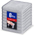 Wangjinpeng 8 Pcs Wire Dishwashing Rag, Non Scratch Wire Dishcloth for Kitchen Cleaning