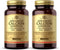 Solgar Advanced Calcium Complex, 120 Tablets, Pack of 2 with Zinc, Boron, Vitamins D3 & K2