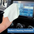 50 Pieces Microfiber Cleaning Cloths for Glasses, 7 x 6 Inch for Electronics and Cell Phone