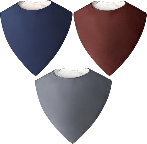 Kadamii Adult Bibs for Women and Men, Waterproof Washable Clothing Protectors, X-Large Absorbent
