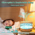 Room,600ml 7 3 Diffusers for Essential Oils Large Essential Oil Diffusers for Home,Waterless Auto Off Colors Changed