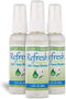 Toilet Paper Spray, Eco-Friendly Wet Wipe Alternative, Cleanses and Soothes with Witch Hazel and Aloe, 2 Fl Oz (3 Pack)