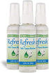 Toilet Paper Spray, Eco-Friendly Wet Wipe Alternative, Cleanses and Soothes with Witch Hazel and Aloe, 2 Fl Oz (3 Pack)
