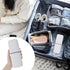 Travel Toothbrush Cup Case, Portable PP Seal Holder for Toothbrush & Toothpaste, Multi-Function Container (White)