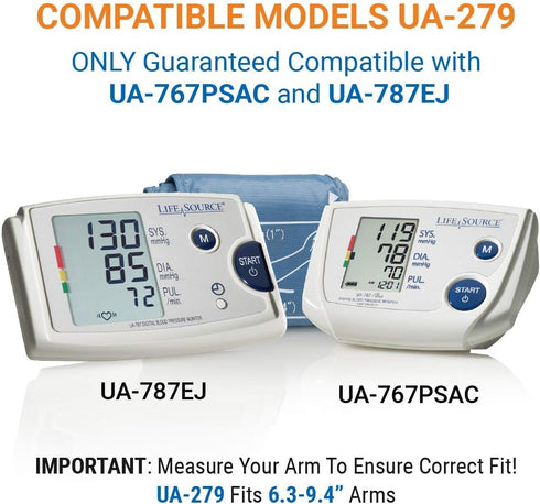 LifeSource Small Replacement Cuff for Blood Pressure Monitors (UA-279)