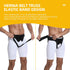 Hernia Belt Truss for Men Women, Adjustable Hernia Belt for Inguinal or Sports Hernia, M