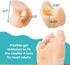 ZenToes Small Toe Spacers - Tailors Bunion Corrector for Women & Men, Hammer Toe Straightener, Gel Splint for Pain
