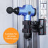 Kumiaor Hand-Free Massage Gun Holder for Back, Percussive Muscle Massage Gun Mount for Self-Massage Compatible