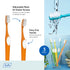 TEPE Supreme Toothbrush, Soft Bristle, Tapered Brush Head for Sensitive Teeth and Gum Care, Adult, 3 Pack