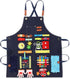 Shyyween Fidget Apron for Elderly Fidget Blanket for Dementia Alzheimer's Therapy Activity Apron