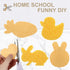Zhengmy 100 3.9 2.4 0.12 Inch Pieces Sponges Bulk Sponges Kitchen Compressed Sponge Natural Dish Sponge Compressed Wood