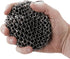 Solo Stove Cast Iron Scrubber, Food Safe, Heat Resistant, Rust Resistant, 304 Stainless Steel Cleaner Chainmail Cast Iron Cleaner, Durable Silicone Center for Pan, Grill, Griddle, Wok Cleaning by Solo Stove