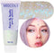 MEICOLY Chameleon Iridescent White Body Glitter, Chunky Face Glitter Paint, Color Changing Mermaid Glitter Gel