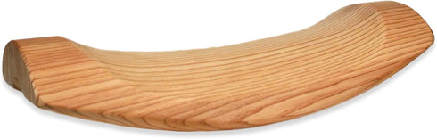 Multi-Function Lower Back Bolster & Wooden Pillow for Back Pain Relief, Massage, Support