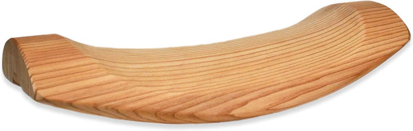Multi-Function Lower Back Bolster & Wooden Pillow for Back Pain Relief, Massage, Support