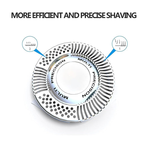 SH50/52 Replacement Heads for Philips Norelco Series 5000 Electric Shavers, Compatible with S5000, S5100, S5500 (3 Pack)