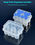 Theradaily 2 Pack 3ml 10 3ml Peptide Case for Vials, Insulin Vial Holder for Fridge, Peptide Storage Organizer Case