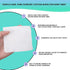 Perfect Stix 4x4 Aesthetic Wipes - 200 Pack of 4" x 4" Esthetic Wipes