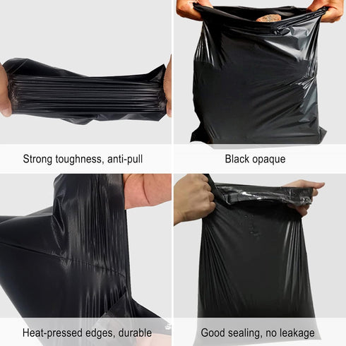Sanitary Napkin Disposal Bags, 200 Pcs Self-Sealing Feminine Hygiene Bags for Privacy Protection, Black