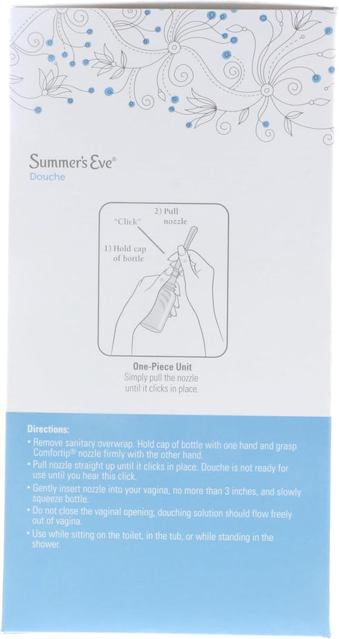 Summer's 4.5 Oz, 4 (Pack 4) Eve Douche, Extra Cleansing Vinegar and Water, Fl Ct.