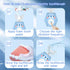 Kids Electric U Shaped Toothbrush Replacement Brush Head with 3 Normal and 2 U Shaped Brush Heads - Age 2-7