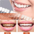 Healifty 4 Pcs Hard Denture Brush - Double Sided Toothbrush for Fake Teeth Cleaning (Orange)