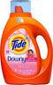Tide Plus A Touch of Downy Liquid Laundry Detergent, April Fresh, 84 Fl Oz, 59 Loads, HE Compatible