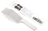 PERFEHAIR Curved Barber Clipper Comb, Flat Top Hair Cutting Comb for Men - White