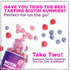 Hair Vitamins Gummy with Biotin 5000 mcg, 60 Non-GMO Gummies for Thicker, Stronger Hair, Skin & Nails